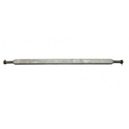 TIE DOWN ENGINEERING Tie Down Engineering D7X-49540 61 in. 2000 lbs Square Galvanized Trailer Axle Assembly D7X-49540
